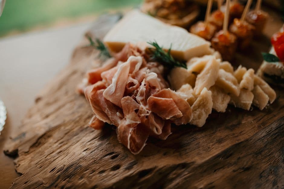 antipasto board cured meats and cheese