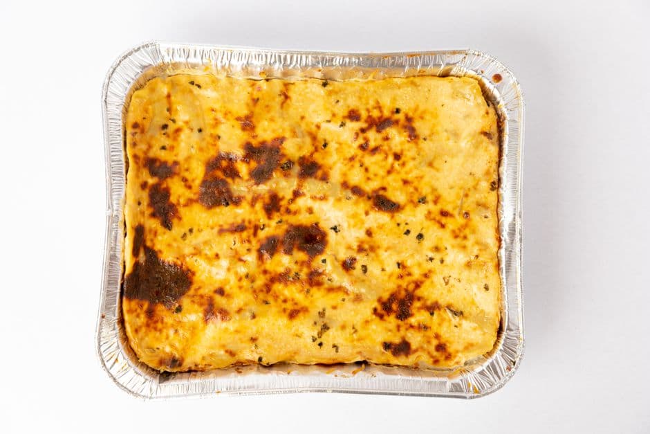 vegetable lasagna tray