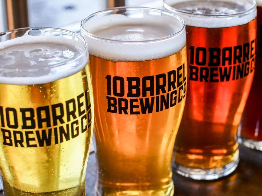 glass of draft beer