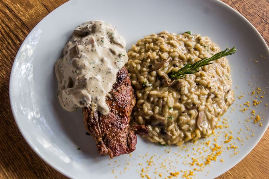 wild mushroom risotto
